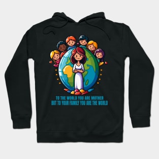 Global Motherhood, Family's World Hoodie